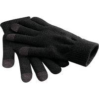Beechfield Men's Smart Touch Screen Gloves in Black | Size: Large/XL