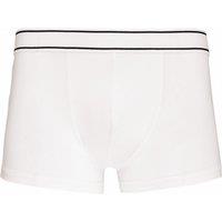 Kariban Men's Boxer Shorts in White | Size: Large