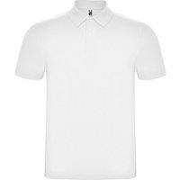 ROLY Men's Austral Short-Sleeved Polo Shirt in White | Size: Small