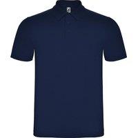 ROLY Men's Austral Short-Sleeved Polo Shirt in Navy | Size: 3XL