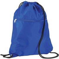 Quadra Men's Premium Drawstring Bag in Pale Blue