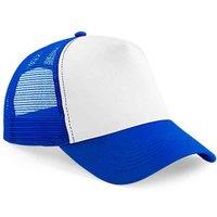 Beechfield Men's Snapback Trucker Cap in Blue