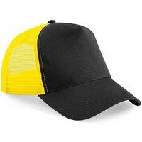 Beechfield Men's Snapback Trucker Cap in Lemon