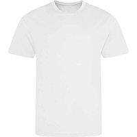 AWDis Cool Men's Plain Burnt Orange T-Shirt in Mid Grey | Size: Medium