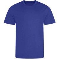 AWDis Cool Men's Plain Burnt Orange T-Shirt in Dark Red | Size: XS