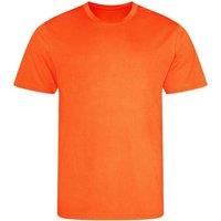 AWDis Cool Men's Plain Burnt Orange T-Shirt | Size: XL