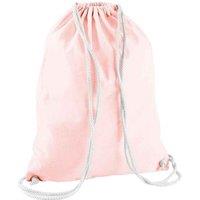 Westford Mill Men's Cotton Drawstring Bag in Pale Pink