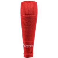 Precision Men's Pro Compression Footless Socks in Red | Size: 7-12