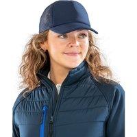 Result Core Men's 1 2 Mesh Trucker Cap in Navy