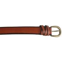 Eastern Counties Leather Men's Lisa Plain Leather Waist Belt in Tan | Size: 10