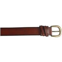 Eastern Counties Leather Men's Lisa Plain Leather Waist Belt in Brown