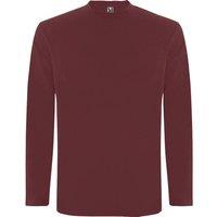 ROLY Men's Extreme Long-Sleeved T-Shirt in Maroon | Size: 2XL