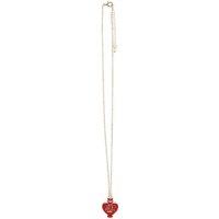 Something Different Men's Enamel Love Potion Necklace & Card Set in Red