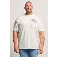 BadRhino Men's 'Boxing Club' Graphic T-Shirt in Off-White | Size: 1XL
