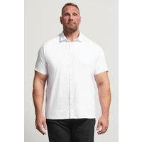 BadRhino Men's Short Sleeve Shirt in White | Size: 1XL