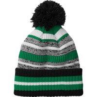 Beechfield Men's Striped Beanie in Jet Black