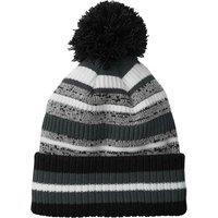 Beechfield Men's Striped Beanie in Black