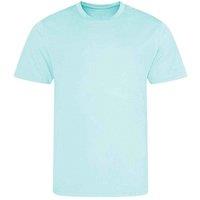 AWDis Cool Men's Plain Burnt Orange T-Shirt in Mint | Size: Large