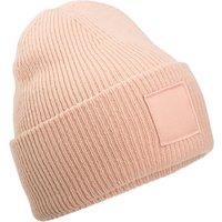 Beechfield Men's Tonal Patch Beanie in Peach