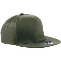 Beechfield Men's 5 Panel Retro Rapper Cap in Dark Olive