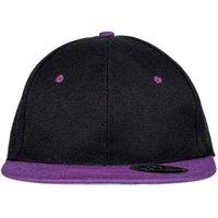 Result Men's Original Bronx Flat Snapback Cap in Black