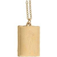 Something Different Men's Talisman Athena Necklace in Gold