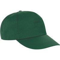 Result Men's Houston 5 Panel Cap in Bottle Green