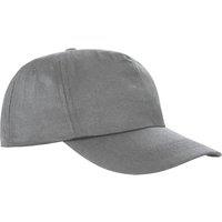Result Men's Houston 5 Panel Cap in Mid Grey