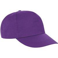Result Men's Houston 5 Panel Cap in Purple