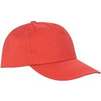 Result Men's Houston 5 Panel Cap in Red