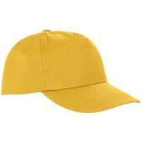 Result Men's Houston 5 Panel Cap in Yellow