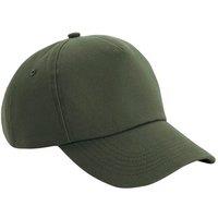 Beechfield Men's Authentic 5-Panel Cap in Dark Olive