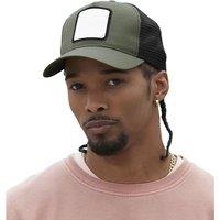 Beechfield Men's Appliqu 5 Panel Trucker Cap in Dark Olive