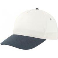 Atlantis Men's Recy Five Polyester Baseball Cap in Off-White