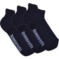 Lambretta Men's Trainer Socks (Pack of 3) in Black | Size: 6-11