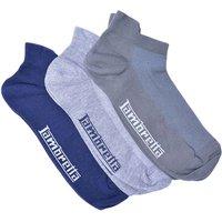 Lambretta Men's Trainer Socks (Pack of 3) in Navy | Size: 6-11