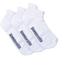 Lambretta Men's Trainer Socks (Pack of 3) in White | Size: 6-11
