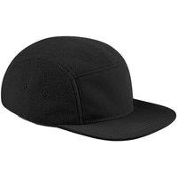 Beechfield Men's Fleece Camper Cap in Black