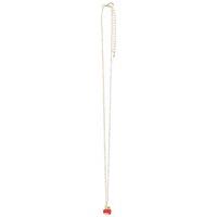 Something Different Men's Best Teacher Apple Necklace & Card in Red