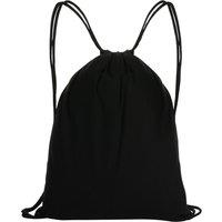 XD Design Men's Impact Cotton Aware Drawstring Bag in Black
