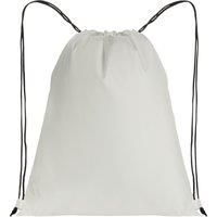 XD Design Men's Impact RPET Aware Drawstring Bag in White