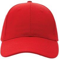 XD Design Men's Impact 6 Panel Cotton Aware Cap in Dark Red