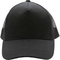 XD Design Men's Brushed Cotton 5 Panel Trucker Cap in Black