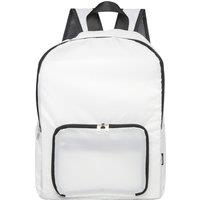 Floso Men's RPET Foldable 15L Backpack in White