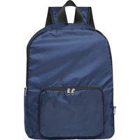 Floso Men's RPET Foldable 15L Backpack in Navy