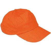 MidOcean Men's Glop Plain Baseball Cap in Orange