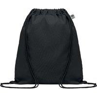MidOcean Men's Yuki Cotton Drawstring Bag in Black