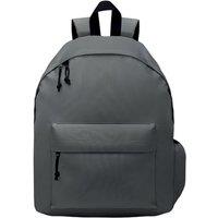 MidOcean Men's Bapal RPET Polyester Backpack in Pale Grey