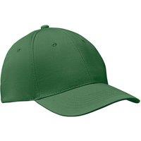MidOcean Men's Basie 6 Panel Baseball Cap in Dark Green