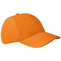 MidOcean Men's Basie 6 Panel Baseball Cap in Orange